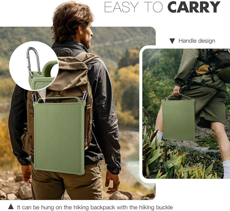 Blue Silicone Protective Cover Shockproof Full Body Protection Easy Design Case - Image 3